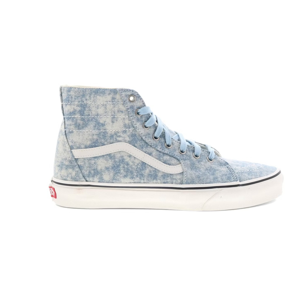 Vans Demin Destroy Sk8-Hi Tampered Sneakers Unisex Winter Sky/Marshmallow